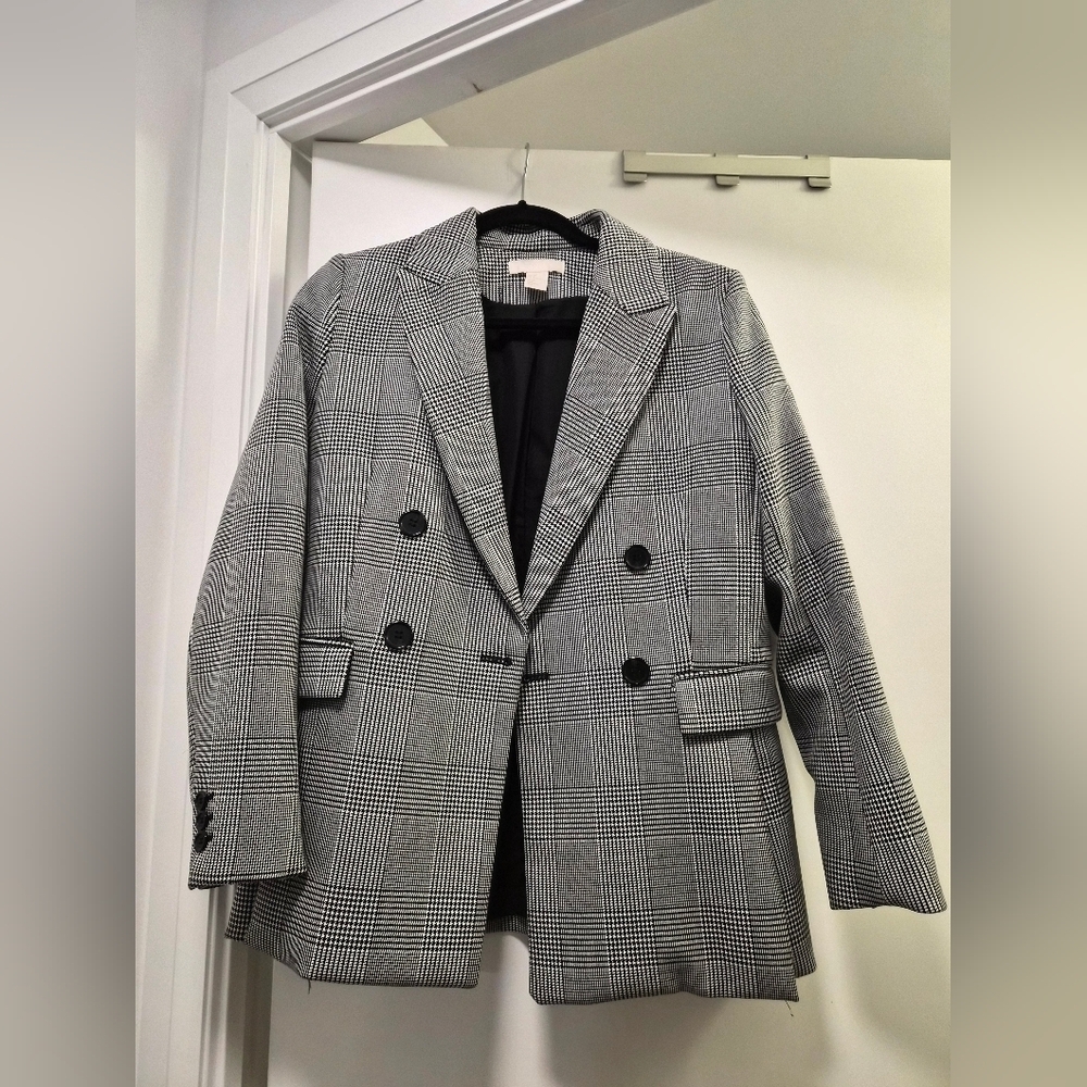 H&M double breasted blazer
